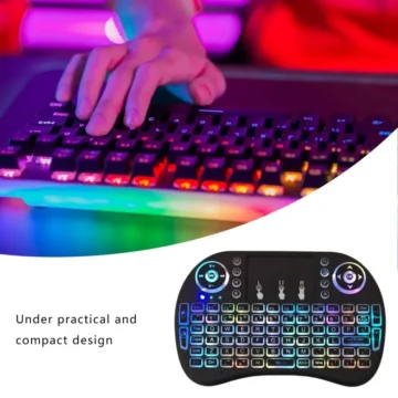 I8 Mini Wireless Keyboard Mouse with Touchpad | PricZone