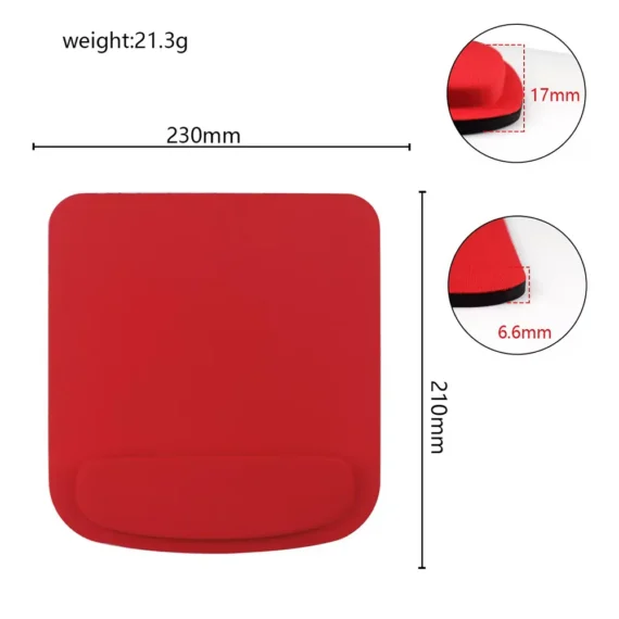 Square Wrist Rest Mouse Pad for Gamers 6 | PricZone