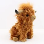 Highland Cow Plush Toy Set Soft Stuffed Animal 25cm 3 | PricZone