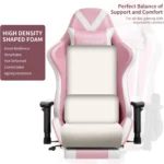 Darkecho Pink Gaming Chair Ergonomic with Massage 1 | PricZone