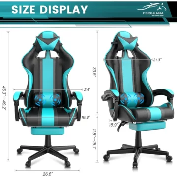 Ergonomic Gaming Chair with Lumbar Support 1