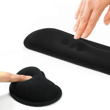 Ergonomic Foam Keyboard Mouse Pad Set | PricZone