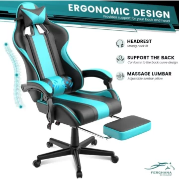 Ergonomic Gaming Chair with Lumbar Support | PricZone