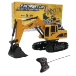 Kids 360° RC Excavator Digger Toy Truck Gift 4 | PricZone