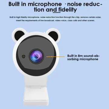 1080P Pink Webcam for Streaming  Online Courses 2 | PricZone