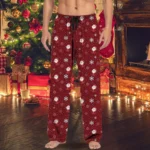 Xmas Deer Print Mens Pajama Pants | PricZone