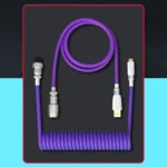 Type C Aviator Coil Cable for Mechanical Keyboard 4 | PricZone