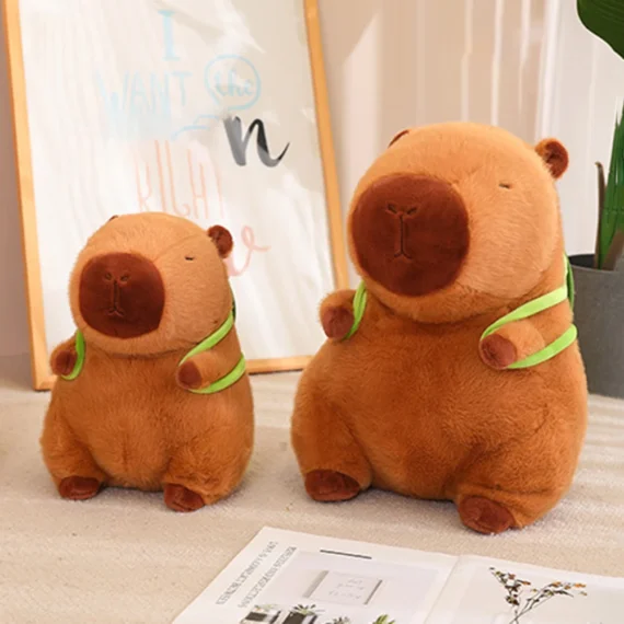 Soft Capybara Plush Pillow Toy for Kids 6+ 2 | PricZone