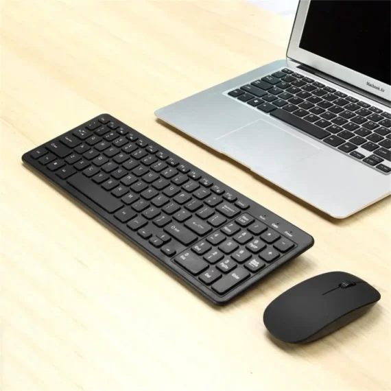 Wireless Keyboard Mouse Set 24G 104 Key 1 | PricZone