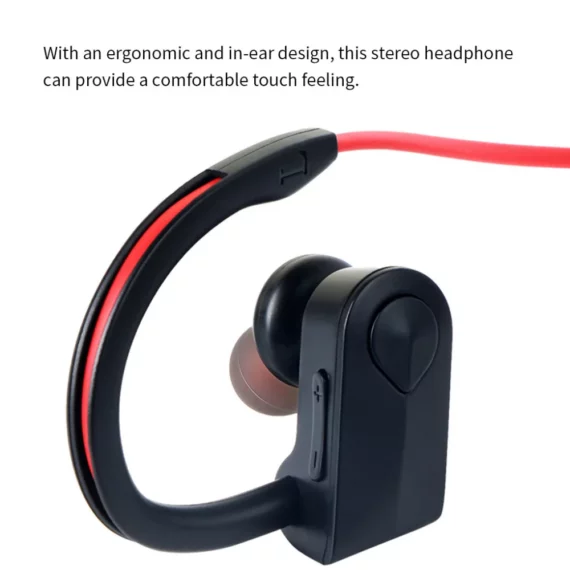 Sporty Wireless Earbuds Long Life Battery Mic 5 | PricZone