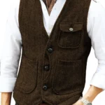 Mens Slim Woolen Vest for Formal Occasions 2 | PricZone