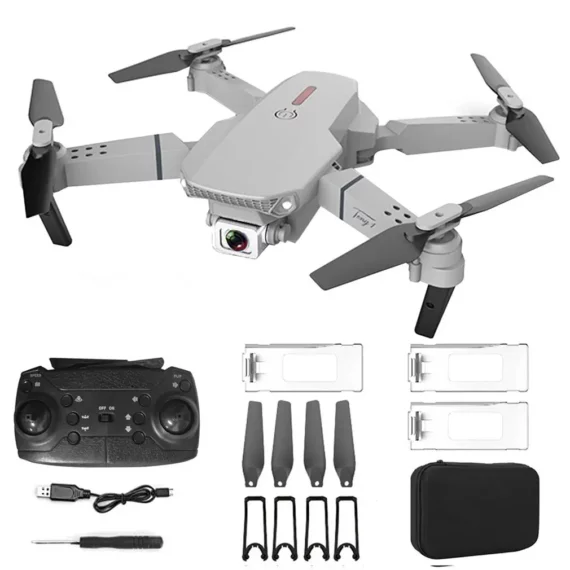 E88 Pro 4K HD Camera Drone WiFi FPV Foldable RC Quadcopter 2 | PricZone