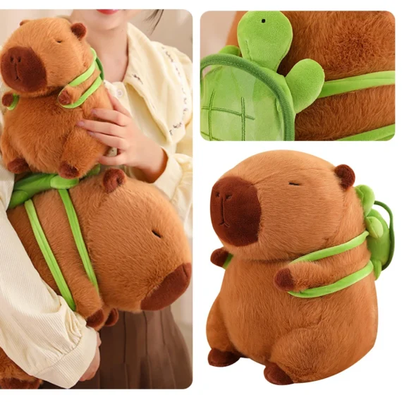 Soft Capybara Plush Pillow Toy for Kids 6+ | PricZone