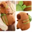 Soft Capybara Plush Pillow Toy for Kids 6+