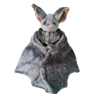 Kawaii Bat Plush Pillow with Foldable Wings 2