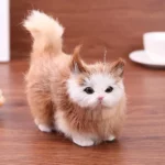 Adorable Plush Cat Toy Realistic Kitten for Kids 4 | PricZone