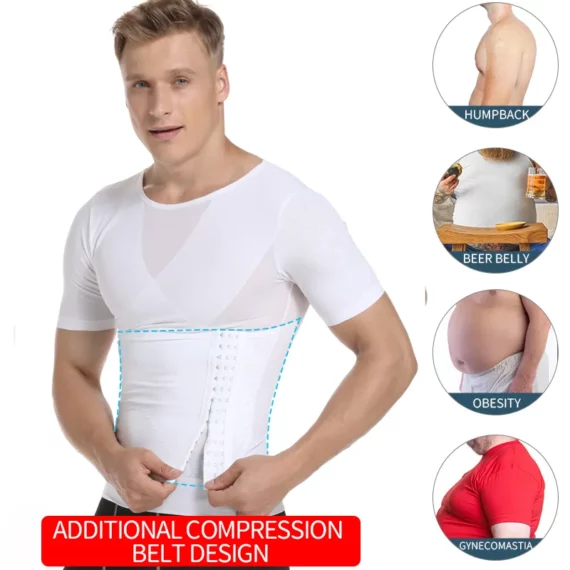 Compression Shirts Tummy Slimming Body Shaper 3 | PricZone