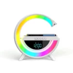 Multifunctional G Shape LED Speaker with Wireless Charging | PricZone