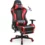 Red GTRACING Bluetooth Gaming Chair with Footrest