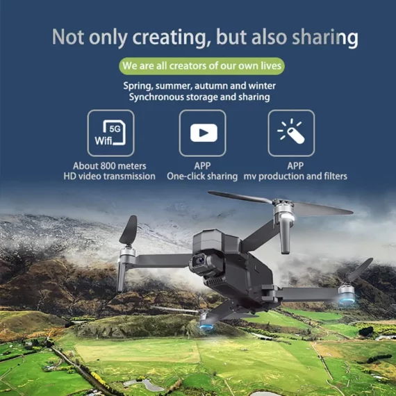 SJRC F11S 4K Pro Drone GPS EIS Gimbal Camera 4 | PricZone