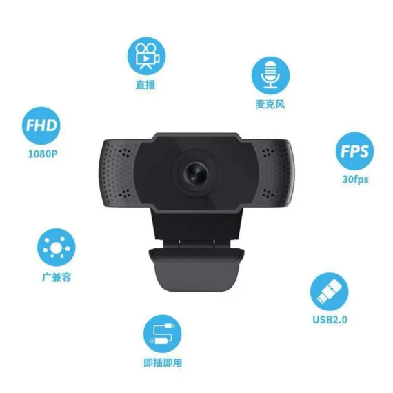 HD Webcam 1080P with Mic for PC Laptop 4 | PricZone