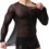 Gay Nylon Mesh Shirt Underwear Transparent