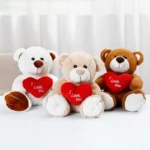 Valentines Love Bear Plush Heart Gift for Girls 6 | PricZone