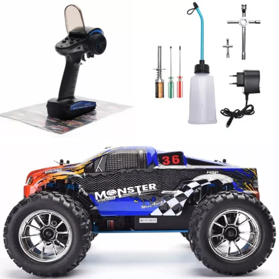 Nitro Gas 4WD Monster Truck RC Car 110 High Speed | PricZone