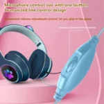 Chic Cat Ear RGB Gamer Headset 71 Surround Sound | PricZone