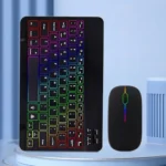 10 Inch RGB Bluetooth Keyboard Mouse Combo for Tablets 4 | PricZone