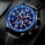 Multi-Function Mens Leather Quartz Watch – Waterproof