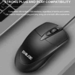 LED Optical Gaming Mouse 1000 DPI USB Wired 3 | PricZone