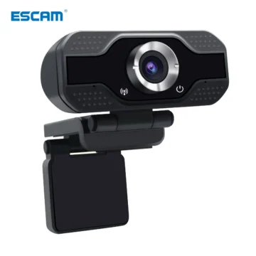 ESCAM PVR006 HD Webcam 1080p with Mic