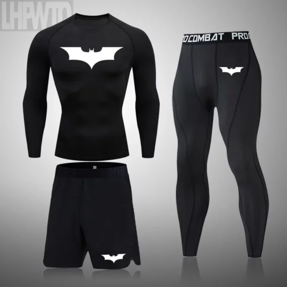 Superhero Mens Gym Legging and Thermal Underwear Set 3 | PricZone