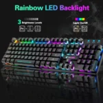 Rainbow LED Gaming Keyboard Mouse Set 2 | PricZone