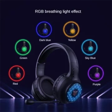 GlowPro Wired Headset Premium Audio Noise Cancel | PricZone