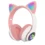 Cute Cat Ear LED Bluetooth Headset for Kids