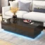 RGB LED Tea Table – Home Office Coffee End Table