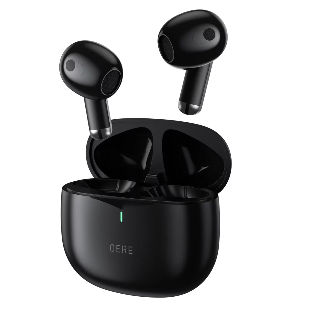 QERE E28 HD TWS Earbuds: Bluetooth 5.3, 4-Mic ENC product image