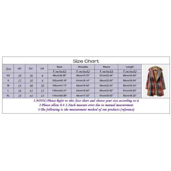 Plaid Gradient Hooded Knit Cardigan with Pocket 6 | PricZone