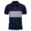 Summer Stripe Polo-Shirt: Slim Fit High-Quality Cotton