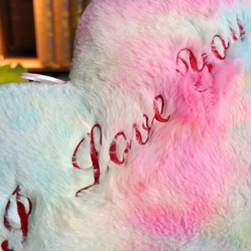 LED Heart Glow Pillow - Valentine's 14in 2