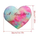 LED Heart Pillow Glow Soft Cute 14in 6 | PricZone