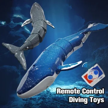 Remote Control Spray Whale Toy for Kids