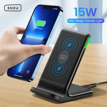 INIU 15W Fast Wireless Charger for iPhone Samsung | PricZone