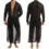 Cool Black Mesh Men’s Robe – Transparent Nightwear