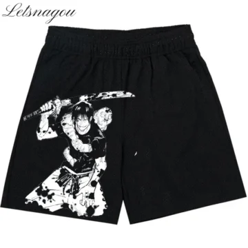 Jujutsu Kaisen Toji Mesh Gym Shorts | PricZone