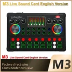 M3 RGB DSP Sound Card Smart Noise Reduction | PricZone