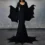 Gothic Vampire Bat Dress for Women