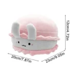 Rabbit Macaron Plush Toy Cushion 9 6 | PricZone